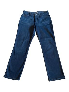 Lee Dark Blue Straight Leg Jeans, Size 8-10.